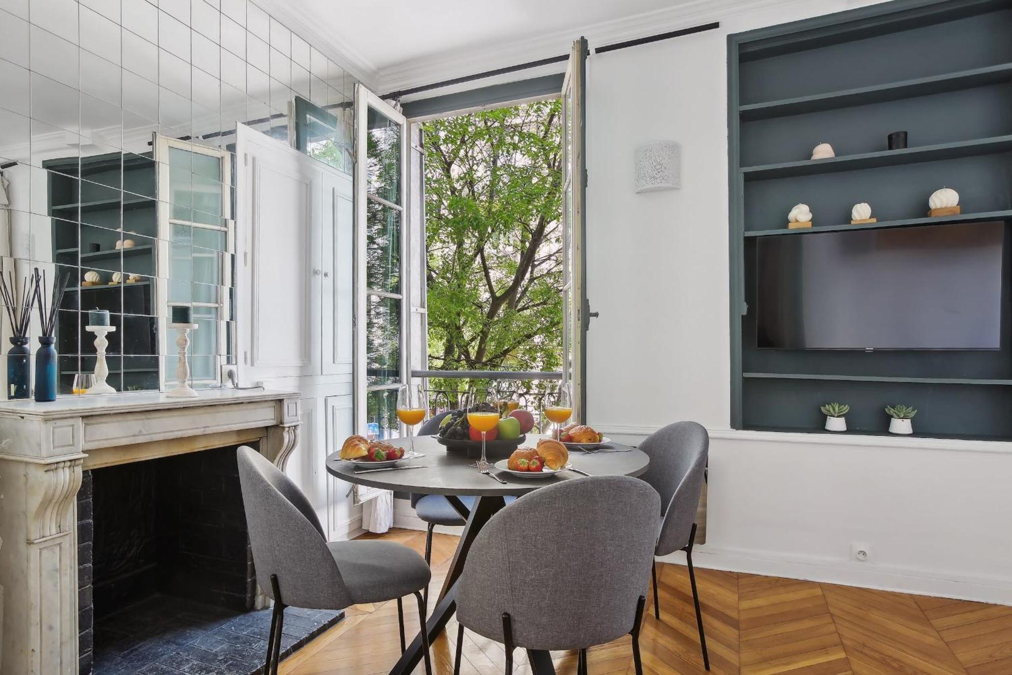 דירות פריז Le Marais 1Br Cozy מראה חיצוני תמונה